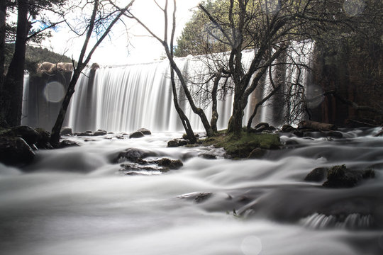 Naturaleza Cascada Rio Agua Arroyo Somosierra