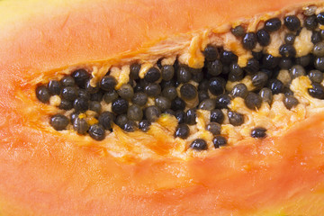 slice of papaya
