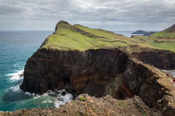 Ponta de Sao Lourenco in Canical on the Madeira island, Portugal