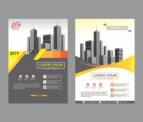 creative cover, layout, brochure, magazine, catalog, flyer for event
