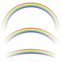 Rainbow Icon Isolated