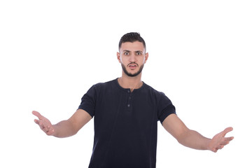 Fototapeta premium an angry man shouting