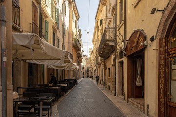 Gasse in Verona