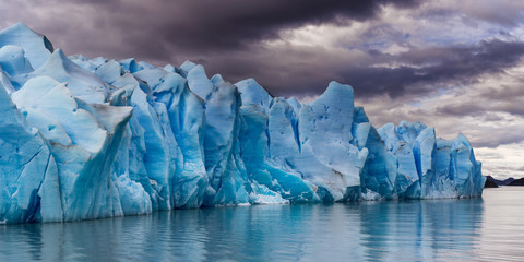 Panorama des Grauen Gletschers