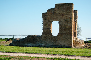 Ancient Etruscan city of vulci