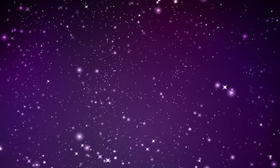 purple background of space