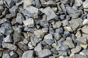 PIEDRAS/fondo con piedras pequeñas de color gris