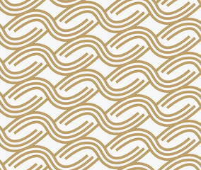 geometric line ornament seamless pattern, modern minimalist styl