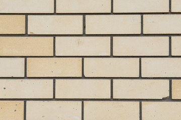 White brick wall, perfect as a background, square photograph