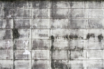 Background of old vintage brick wall., Old dirty grunge concrete wall