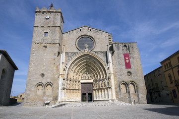 Santa Maria Basilica de Castello d'Empuries, Catalonia, Spain