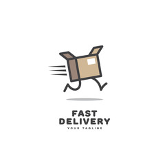 Fast delivery logo