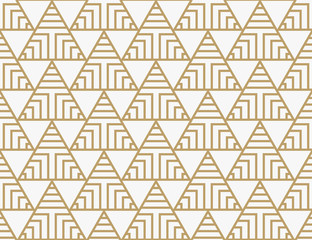 geometric seamless pattern with line, modern minimalist style pa