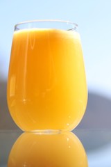 Fresh orange juice