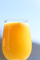 Fresh orange juice