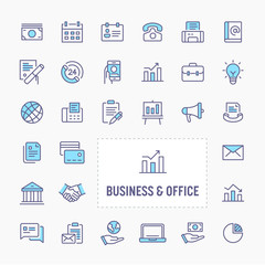 Business & Office Icon Set