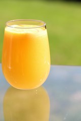 Fresh orange juice