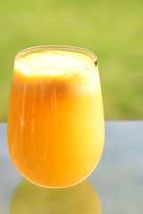 Fresh orange juice