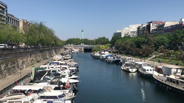 Port de l'Arsenal à Paris
