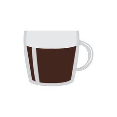 Isolated coffee mug icon