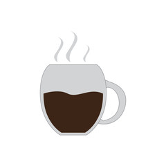 Isolated coffee mug icon