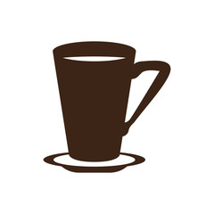 Isolated coffee mug icon