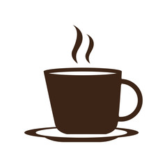 Isolated coffee mug icon