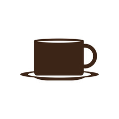 Isolated coffee mug icon