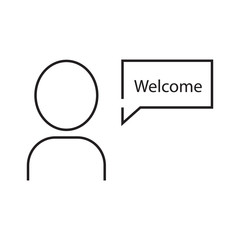 when starting a new course icon vector illustration design