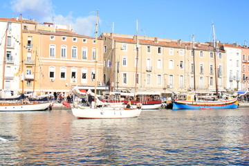 Fête maritime à Sète, la petite Venise Languedocienne, Hérault, Occitanie, France