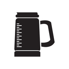 Isolated coffee pot icon