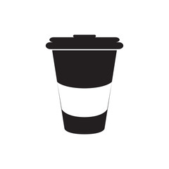 Isolated coffee plastic cup icon