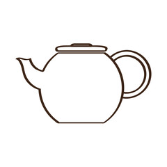 Isolated coffee pot icon