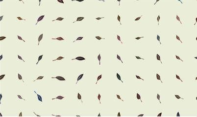 Modern geometrical leaves drawing background pattern abstract. Graphic, template, concept & web.