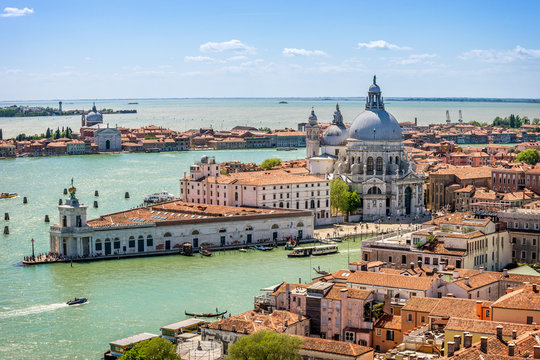 Panorama of Venice, Italy, Europe