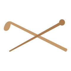 Walking stick icon