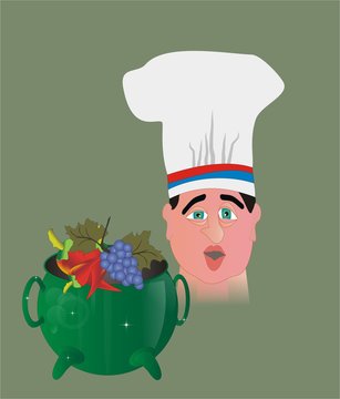 UNCLE SIMA AS A COOK