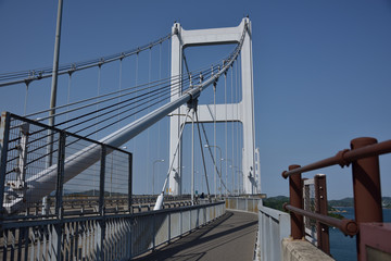 日本の瀬戸内海のしまなみ海道