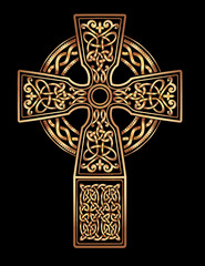vector celtic cross