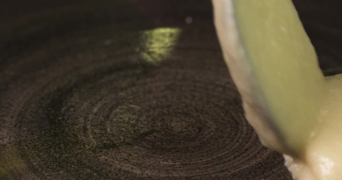 pr&eacute;paration d'un plat gastronomique