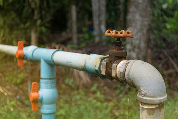 concept about water supply system