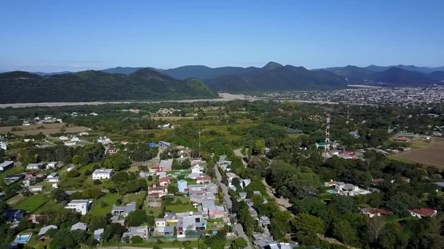 Vista a&eacute;rea del Valle de Lerma en Salta Argentina