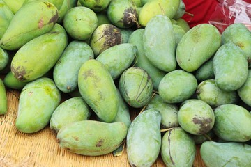 Mango fruit is delicious at street food