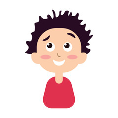 Portrait of a happy boy smiling