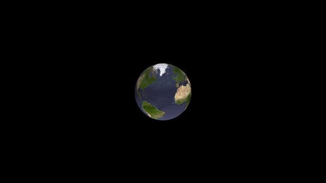 earth planet 3d animation