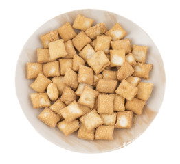 Indian Traditional Tea-Time Snack Shakkar pare Also Know as Shakkarpare, Shakarpali, Shakkar Para, or Shankarpalli is a Snack Typically Made in India During Diwali or Christmas.
