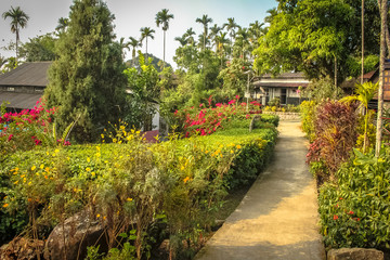 Fototapeta premium Mawlynnong, the cleanest village in Asia, Meghalaya, India