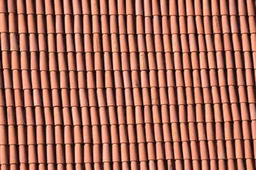 Obraz na płótnie Canvas Clay Roof Tiles