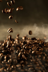 coffee beans good smell aroma drinking in morning for wake up