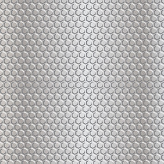 Abstract geometric pattern seamless background of hexagons. Uniform hexagon format.
